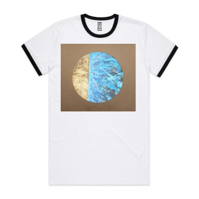 Silver Moon 1 - Mens - Mens Ringer Tee Thumbnail