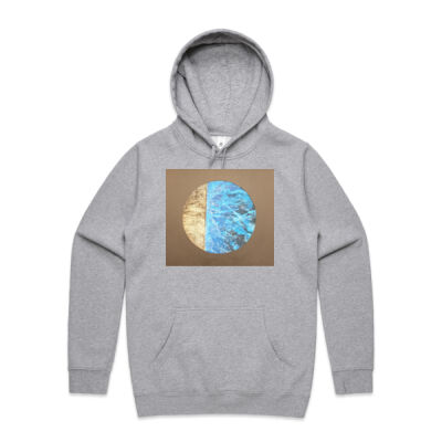 Silver Moon 1 - Womens - Unisex Stencil Hoodie Thumbnail