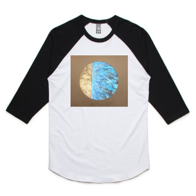 Silver Moon 1 - Womens - Unisex Raglan Tee Thumbnail