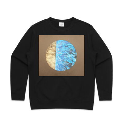 Silver Moon 1 - Womens - Womens Premium Crew Thumbnail