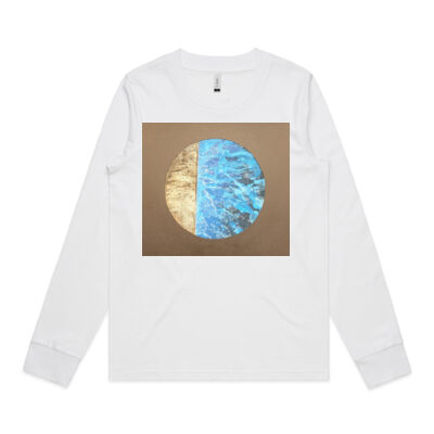 Silver Moon 1 - Womens - Womens Dice Longsleeve Tee Thumbnail