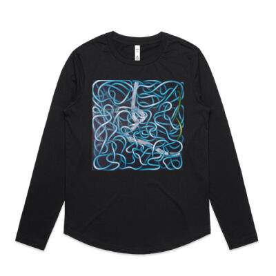 Unfinished - Womens - Womens Curve Longsleeve Tee Thumbnail