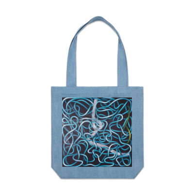 Unfinished - Homeware - Denim Carrie Tote Thumbnail