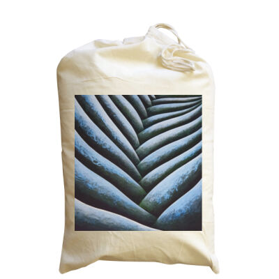 Blue Fronde 2 - Homeware - Medium Calico Santa Sack Thumbnail