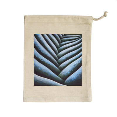 Blue Fronde 2 - Homeware - Small Calico Bag Thumbnail