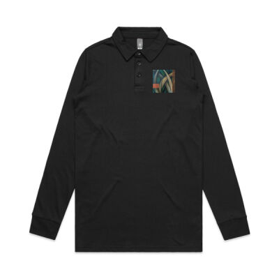 Dark Forest 1 - Mens - Mens Chad Longsleeve Polo Thumbnail