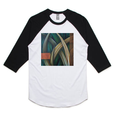 Dark Forest 1 - Womens - Unisex Raglan Tee Thumbnail