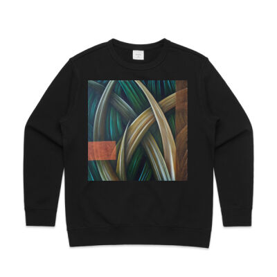 Dark Forest 1 - Womens - Womens Premium Crew Thumbnail