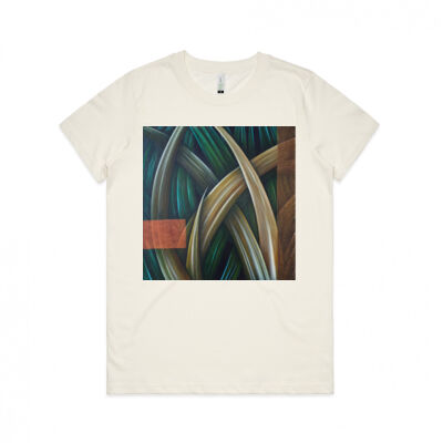 Dark Forest 1 - Womens - Womens Maple Organic Tee Thumbnail