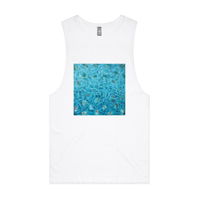 Blue Landscape - Mens - Unisex Barnard Tank Thumbnail
