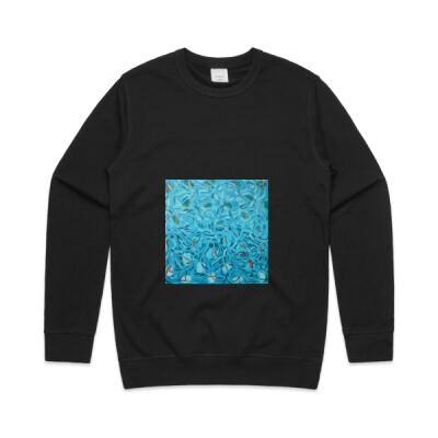 Blue Landscape - Mens - Mens Premium Crew Thumbnail