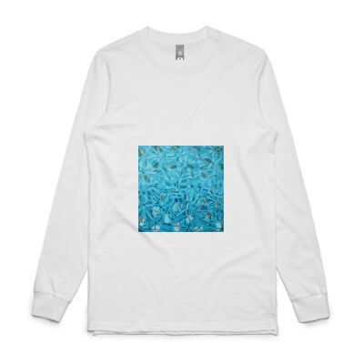 Blue Landscape - Mens - Mens Base Longsleeve Tee Thumbnail
