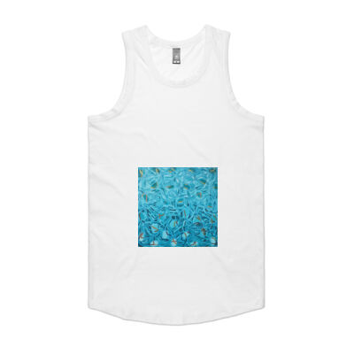 Blue Landscape - Mens - Mens Authentic Singlet Thumbnail