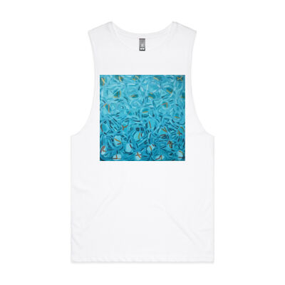 Blue Landscape - Womens - Unisex Barnard Tank Thumbnail