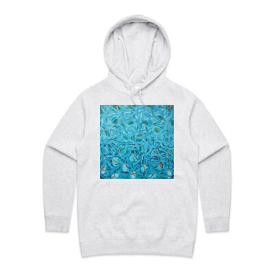 Blue Landscape - Womens - Womens Supply Hood Thumbnail