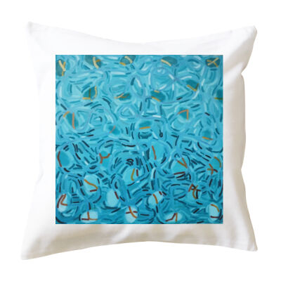 Blue Landscape - Homeware - Cushion cover Thumbnail