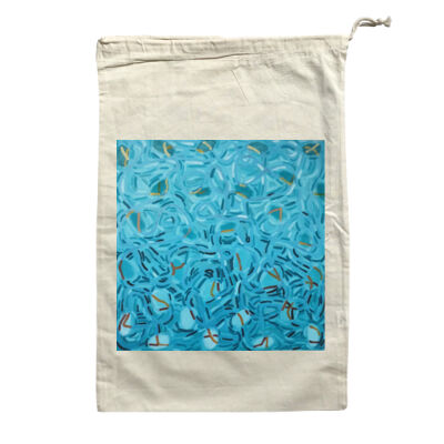 Blue Landscape - Homeware - Large Calico Bag Thumbnail