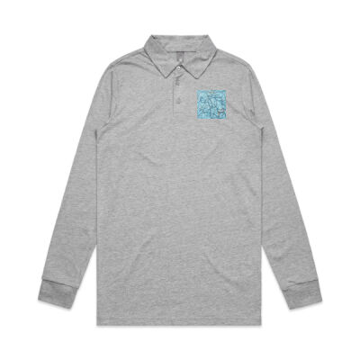 Untitled - Mens - Mens Chad Longsleeve Polo Thumbnail