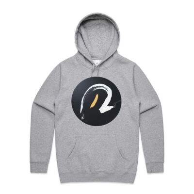 Black Gold White 1 - Mens - Unisex Stencil Hoodie Thumbnail