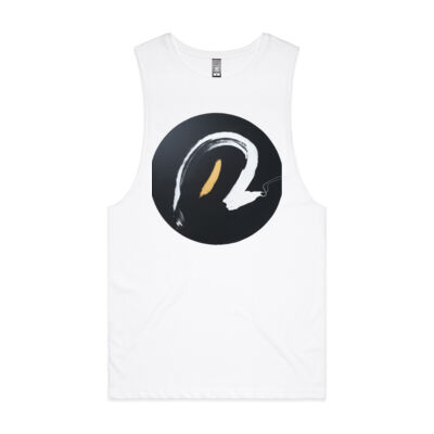 Black Gold White 1 - Mens - Unisex Barnard Tank Thumbnail