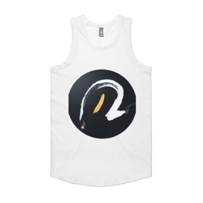 Black Gold White 1 - Mens - Mens Authentic Singlet Thumbnail