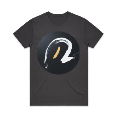 Black Gold White 1 - Mens - Mens Faded Tee Thumbnail