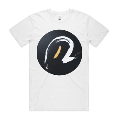 Black Gold White 1 - Mens - Mens Staple Organic Tee Thumbnail