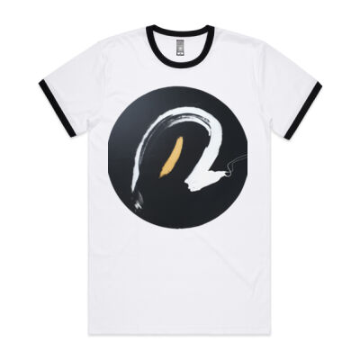Black Gold White 1 - Mens - Mens Ringer Tee Thumbnail