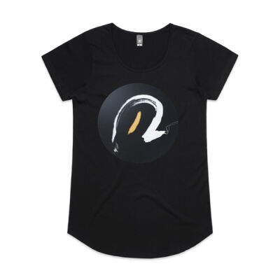 Black Gold White 1 - Womens - Womens Mali Tee Thumbnail