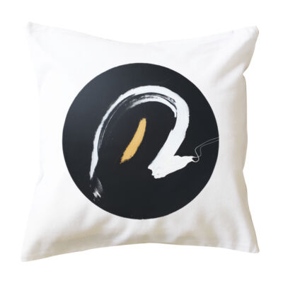 Black Gold White 1 - Homeware - Cushion cover Thumbnail