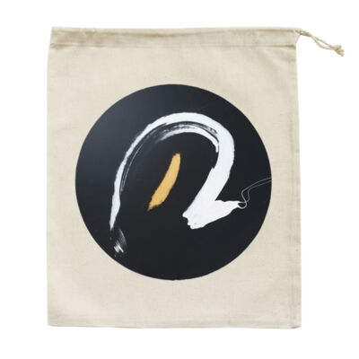 Black Gold White 1 - Homeware - Medium Calico Bag Thumbnail