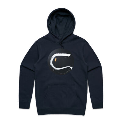 Black Gold White 2 - Womens - Unisex Stencil Hoodie Thumbnail