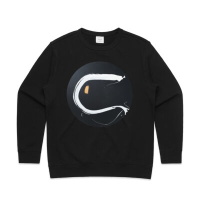 Black Gold White 2 - Womens - Womens Premium Crew Thumbnail