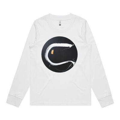 Black Gold White 2 - Womens - Womens Dice Longsleeve Tee Thumbnail