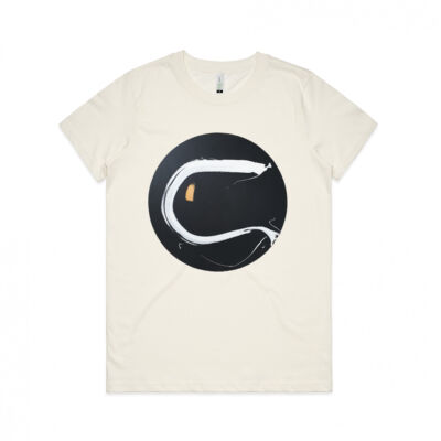 Black Gold White 2 - Womens - Womens Maple Organic Tee Thumbnail