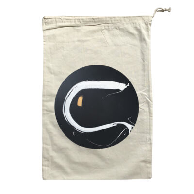 Black Gold White 2 - Homeware - Large Calico Bag Thumbnail