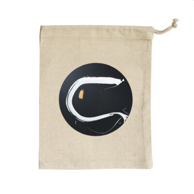 Black Gold White 2 - Homeware - Small Calico Bag Thumbnail