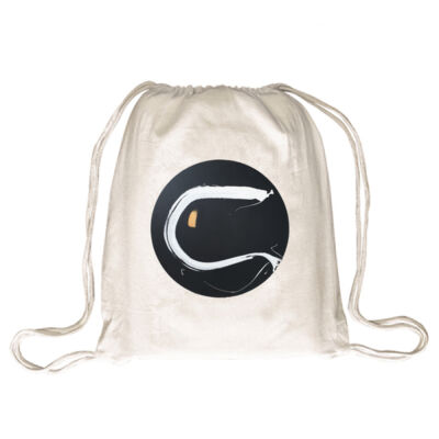 Black Gold White 2 - Homeware - Drawstring Backpack Thumbnail