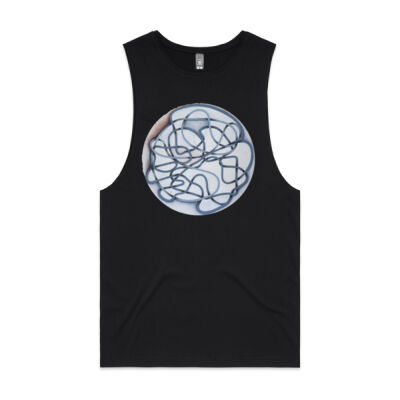 White Globe - Mens - Unisex Barnard Tank Thumbnail