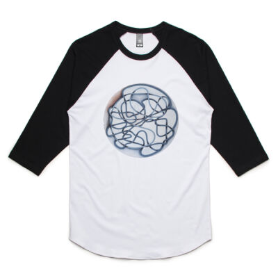 White Globe - Womens - Unisex Raglan Tee Thumbnail