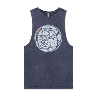 White Globe - Womens - Unisex Stone Wash Barnard Tank Thumbnail