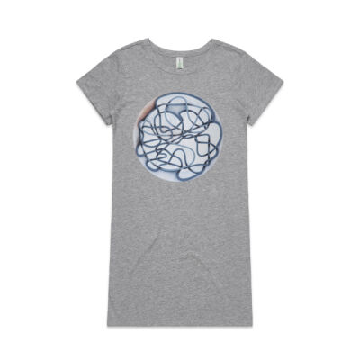 White Globe - Womens - Womens Mika Organic Short Sleeved Dress Thumbnail