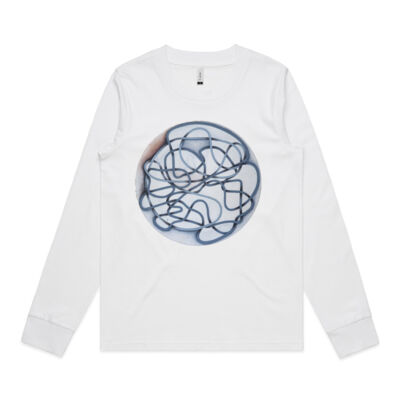 White Globe - Womens - Womens Dice Longsleeve Tee Thumbnail