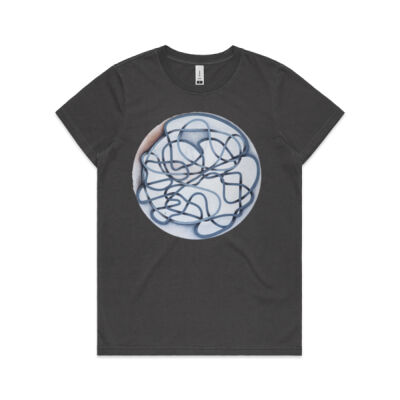 White Globe - Womens - Womens Faded Tee Thumbnail