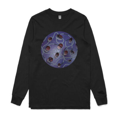 Purple Globe - Mens - Mens Base Longsleeve Tee Thumbnail