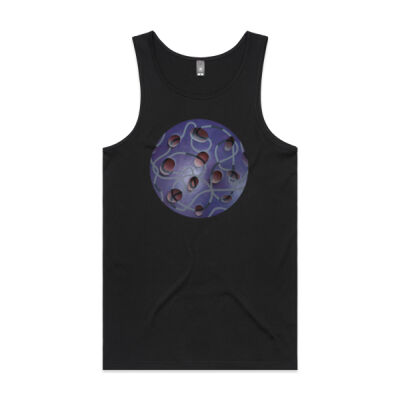 Purple Globe - Mens - Mens Lowdown Singlet Thumbnail