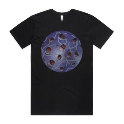 Purple Globe - Mens - Mens Staple Organic Tee Thumbnail