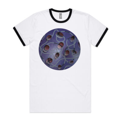 Purple Globe - Mens - Mens Ringer Tee Thumbnail