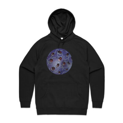 Purple Globe - Womens - Unisex Supply Hood Thumbnail