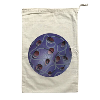 Purple Globe - Homeware - Large Calico Bag Thumbnail